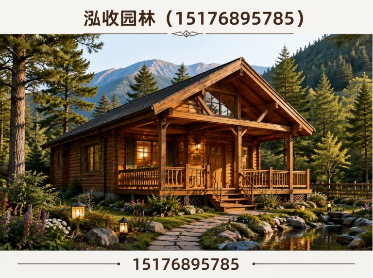 包头京津冀防腐木工程展示图
